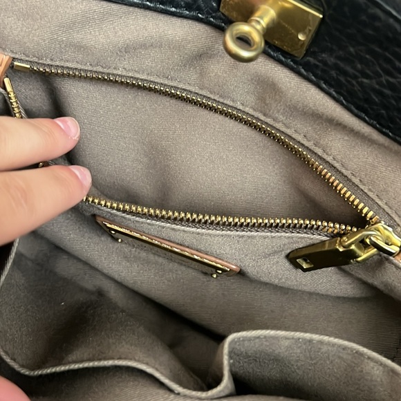 J.CREW authentic leather shoulder purse - Picture 8 of 11